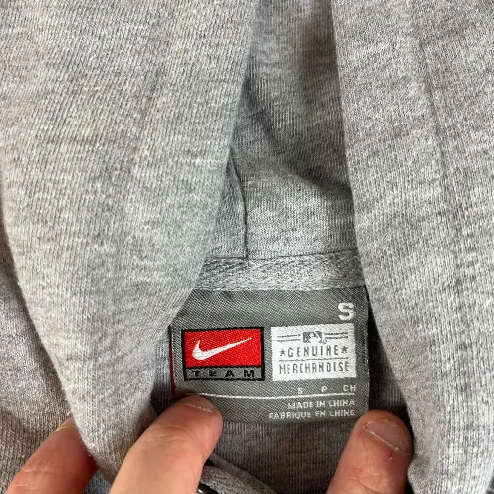 Vtg Nike MLB Center Swoosh New York Yankees Men's S Hoodie Sweatshirt Pullover - Picture 4 of 11